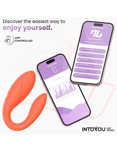 Juguete para Parejas con APP Flexible Salmon