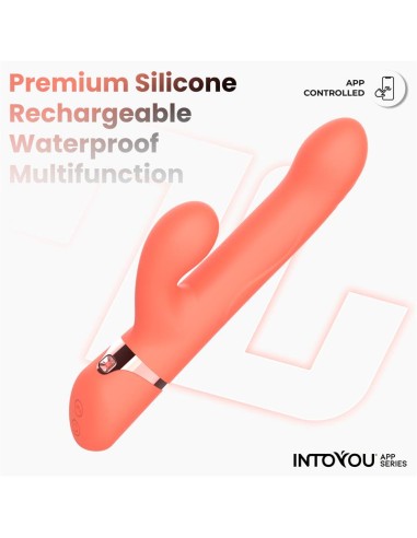 Mindy Vibrador con Anillo de Bolas Up and Down Finger y Pulsacion con APP