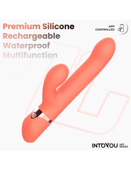 Mindy Vibrador con Anillo de Bolas Up and Down Finger y Pulsacion con APP