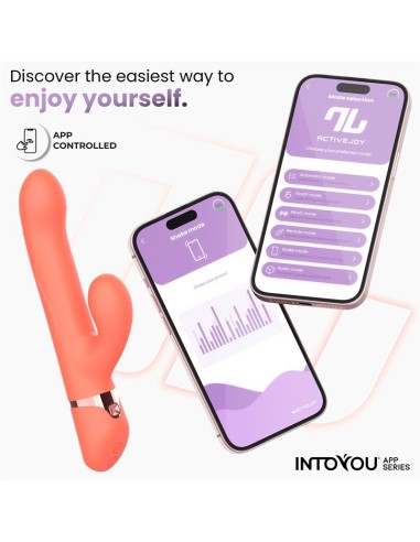 Mindy Vibrador con Anillo de Bolas Up and Down Finger y Pulsacion con APP