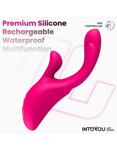 Derek Vibrador con Movimiento Finger 3 Motores y APP