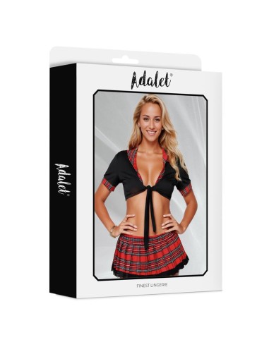 Carly Disfraz de Colegiala Rojo