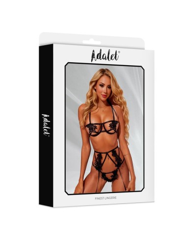 Amber Set de 3 Piezas Negro