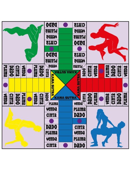 Juego de Mesa Parchis Erotico