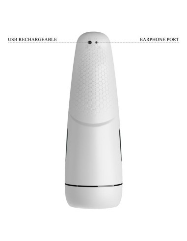 Marissa Masturbador Masculino Vibracion Calor Voz Sex Talk y Licking