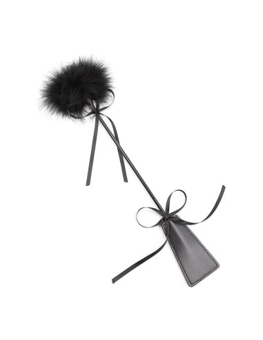 Plumero y Fusta 2 en 1 49 cm Negro