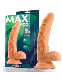Sam Dildo Realista con Testiculos 71 Natural