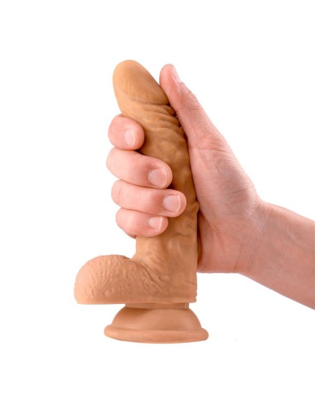 Sam Dildo Realista con Testiculos 71 Natural Sam Dildo Realista con Testiculos 71 Natural