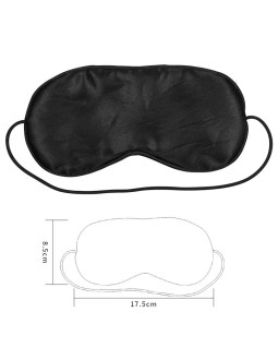 Antifaz Plateado y Negro con Elastico 2