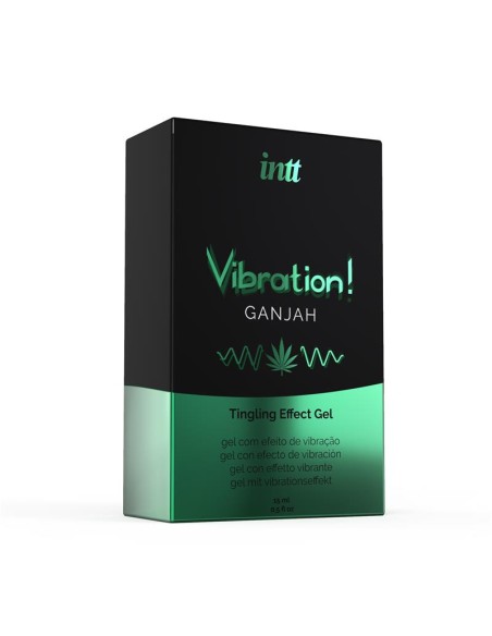 Gel Vibrador Efecto Calor Ganjah 15ml Gel Vibrador Efecto Calor Ganjah 15ml