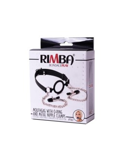 Mordaza de aro con Pinzas Pezones 2