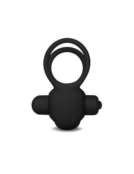 Anillo Vibrador Doble Power Clit Duo Negro