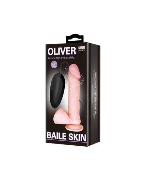 Oliver Dildo Realista con Vibracion y Rotacion Control Remoto Oliver Dildo Realista con Vibracion y Rotacion Control Remoto