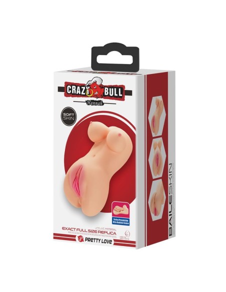 Hannah Masturbador Realista Vagina y Ano