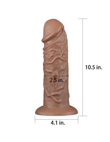 Dildo King 105 Marron