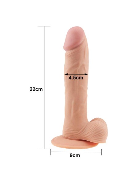 Dildo The Ultra Soft Dude 9 Natural