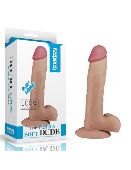 Dildo The Ultra Soft Dude 9 Natural