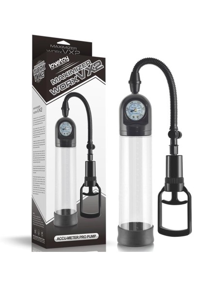 Bomba para el Pene con Valvula de Presion Maximizer Worx VX2