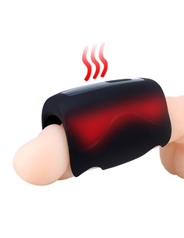 Waver Masturbador Masculino Funcion Calor y Vibracion Flexible USB Silicona