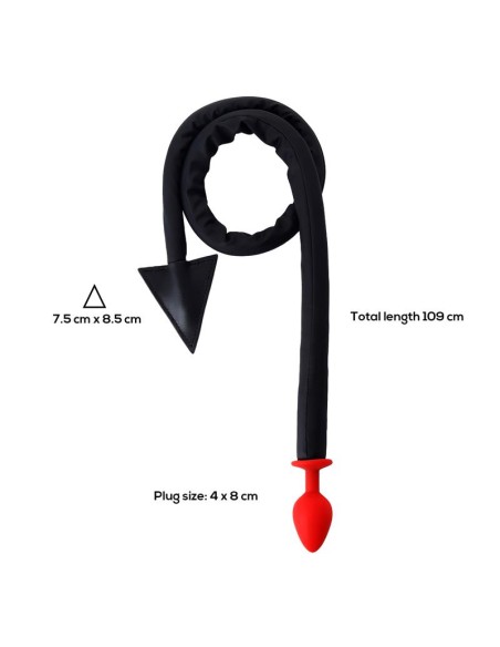 Plug Anal con Cola de Diablo Devil Tail Plug Anal con Cola de Diablo Devil Tail