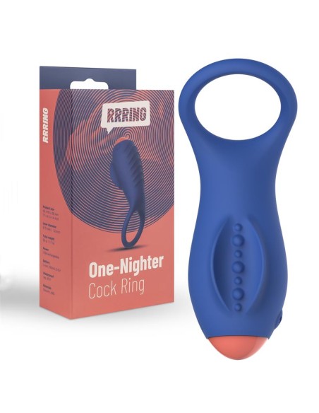 Rring One Nighter Anillo para el Pene con Vibracion USB Silicona Rring One Nighter Anillo para el Pene con Vibracion USB Silicona