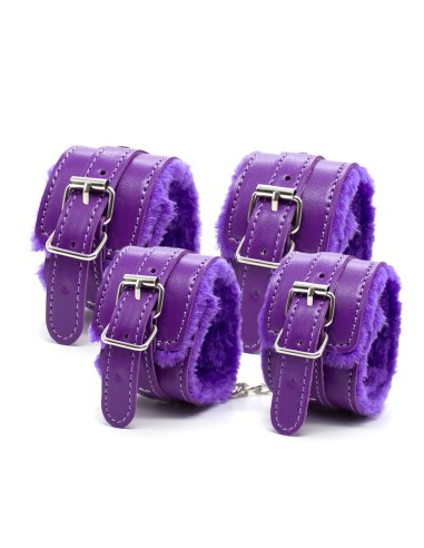 Set Bondage de 10 Piezas Purpura