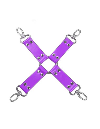 Set Bondage de 10 Piezas Purpura