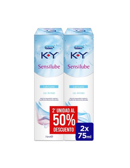 Lubricante Base Agua Duplo KY Sensilub 75ml Lubricante Base Agua Duplo KY Sensilub 75ml