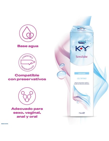 Lubricante Base Agua Duplo KY Sensilub 75ml Lubricante Base Agua Duplo KY Sensilub 75ml