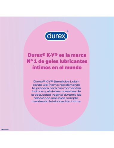 Lubricante Base Agua Duplo KY Sensilub 75ml