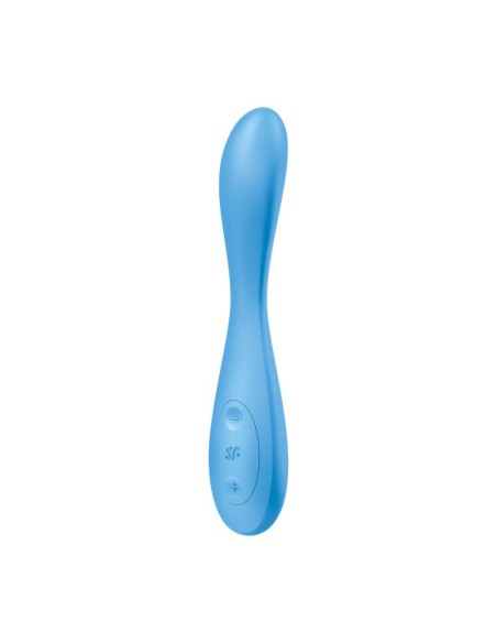 Vibrador G Spot Flex 4 con APP Satisfyer Connect Azul Vibrador G Spot Flex 4 con APP Satisfyer Connect Azul