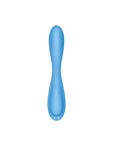 Vibrador G Spot Flex 4 con APP Satisfyer Connect Azul Vibrador G Spot Flex 4 con APP Satisfyer Connect Azul