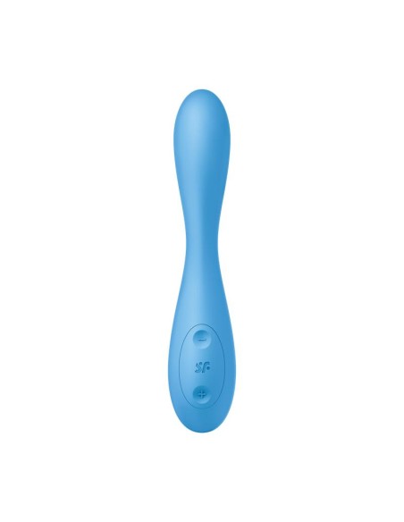 Vibrador G Spot Flex 4 con APP Satisfyer Connect Azul Vibrador G Spot Flex 4 con APP Satisfyer Connect Azul
