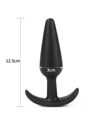 Plug Anal Lure Me Talla L Negro