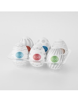 Pack de 6 Huevos Tenga Egg Standard Package