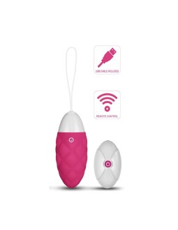 Huevo Vibrador iJoy Control Remoto USB Rosa 2