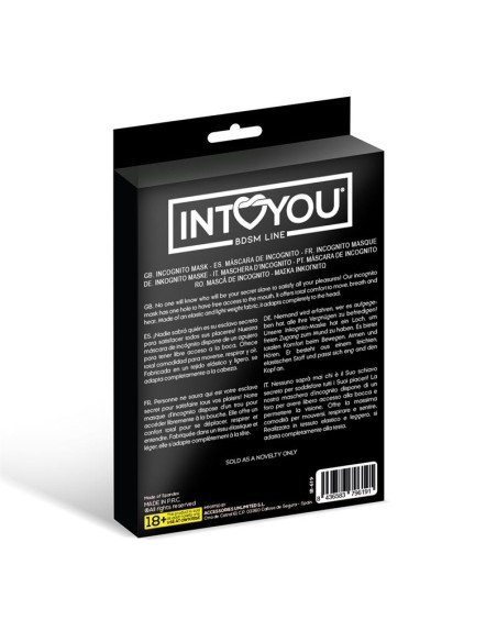 Lilith Mascara de Incognito Abertura en la Boca y Ojos Color Negro