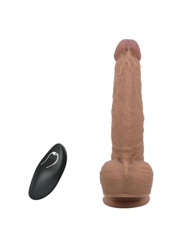 Jonathan Dildo con Vibracion y Empuje Control Remoro