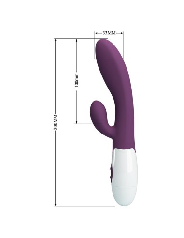 Alvis Vibrador 30 funciones Purpura