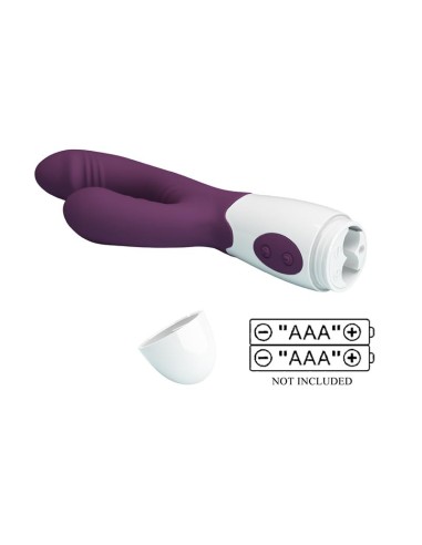 Vibrador Andre 30 funciones Purpura