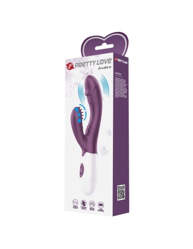 Vibrador Andre 30 funciones Purpura