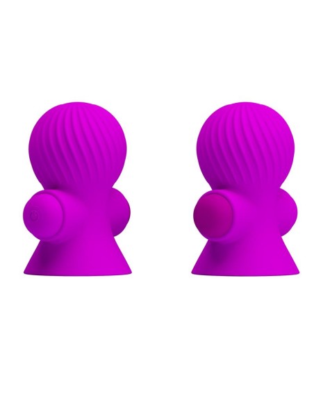 Funda para los Pezones con Vibracion Rosa Funda para los Pezones con Vibracion Rosa