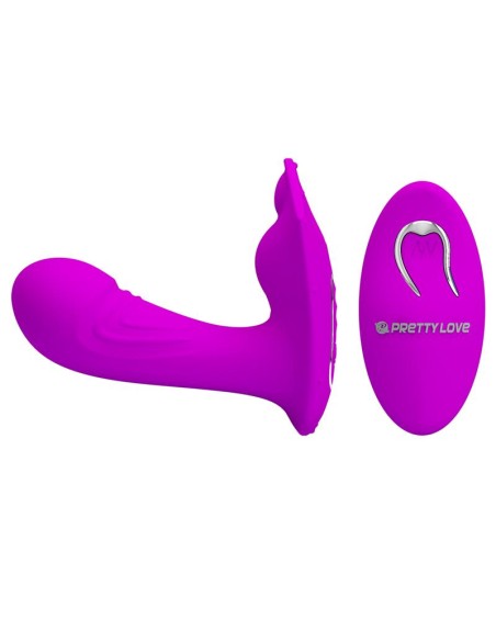 Willie Estimulador con Control Remoto Rosa