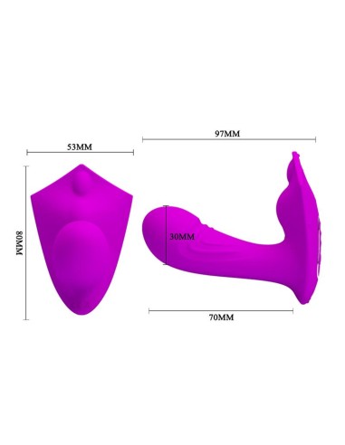 Willie Estimulador con Control Remoto Rosa