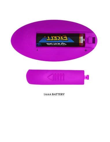 Willie Estimulador con Control Remoto Rosa