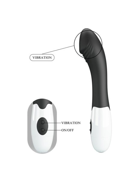 Vibrador Elemental 30 Funiones Negro