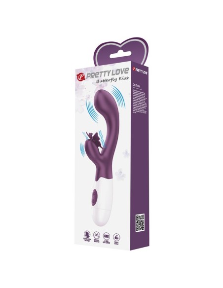 Vibrador Butterfly Kiss 30 funciones Purpura
