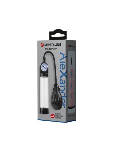 Bomba para el Pene Automatica con Medidor Alexander