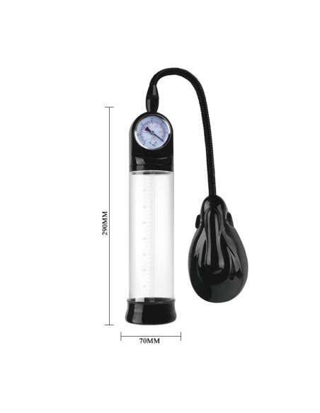 Bomba para el Pene Automatica con Medidor Alexander Bomba para el Pene Automatica con Medidor Alexander