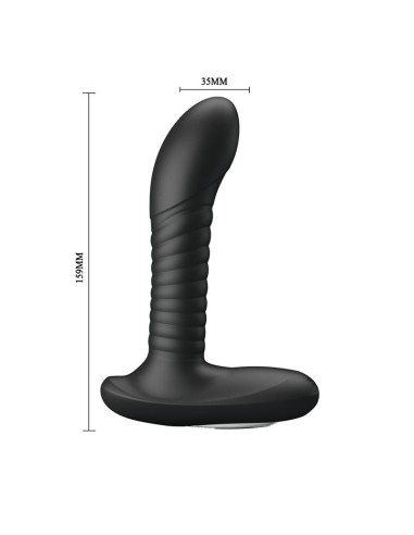 Estimulador Anal con Bolas Internas y Rotacion
